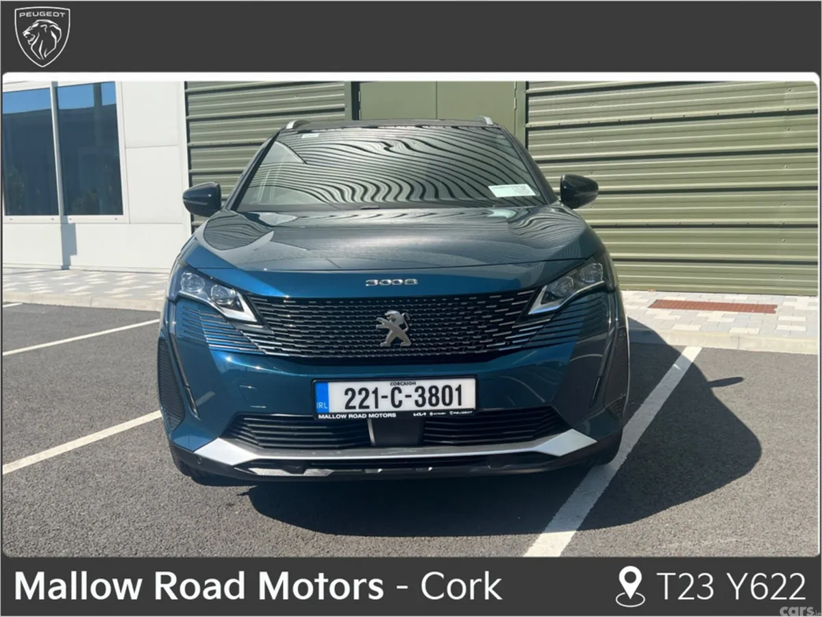 Peugeot 3008 SUV, Petrol, 2022, Blue