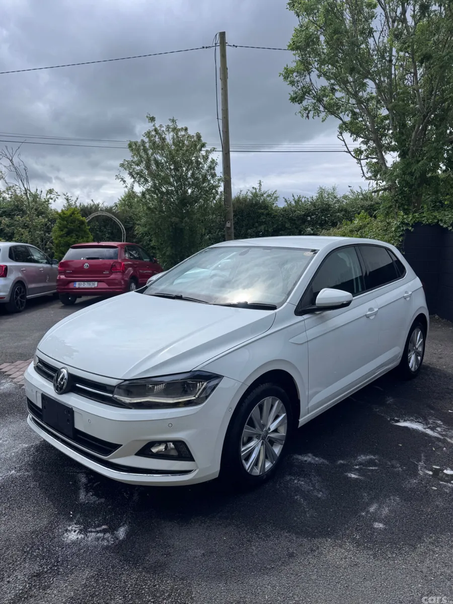 Volkswagen Polo Hatchback, Petrol, 2019, White