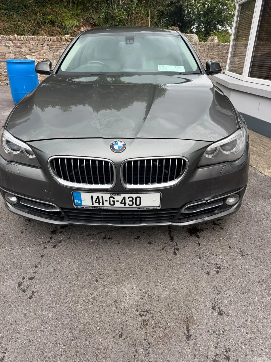 BMW 5-Series Saloon, Diesel, 2014, Grey