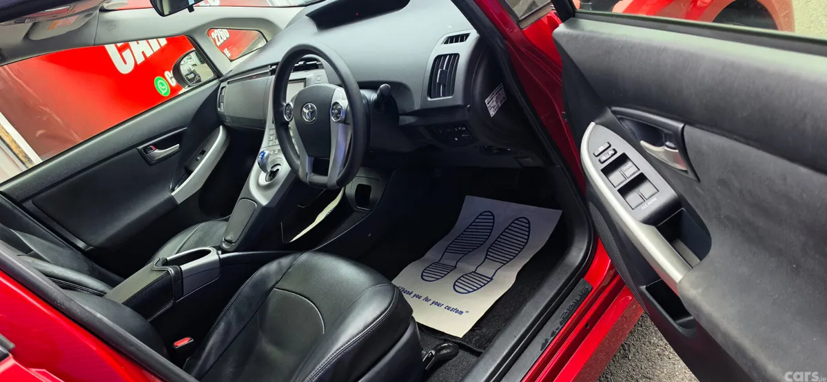 Toyota Prius Hatchback, Petrol Hybrid, 2014, Red