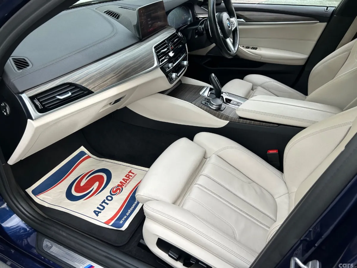 BMW 5-Series Saloon, Diesel, 2019, Blue