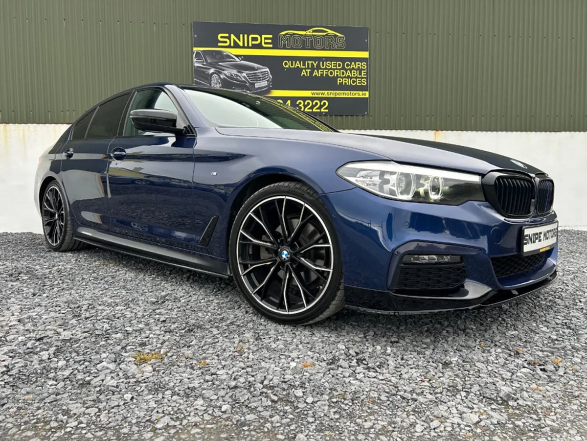 BMW 5-Series Saloon, Diesel, 2019, Blue