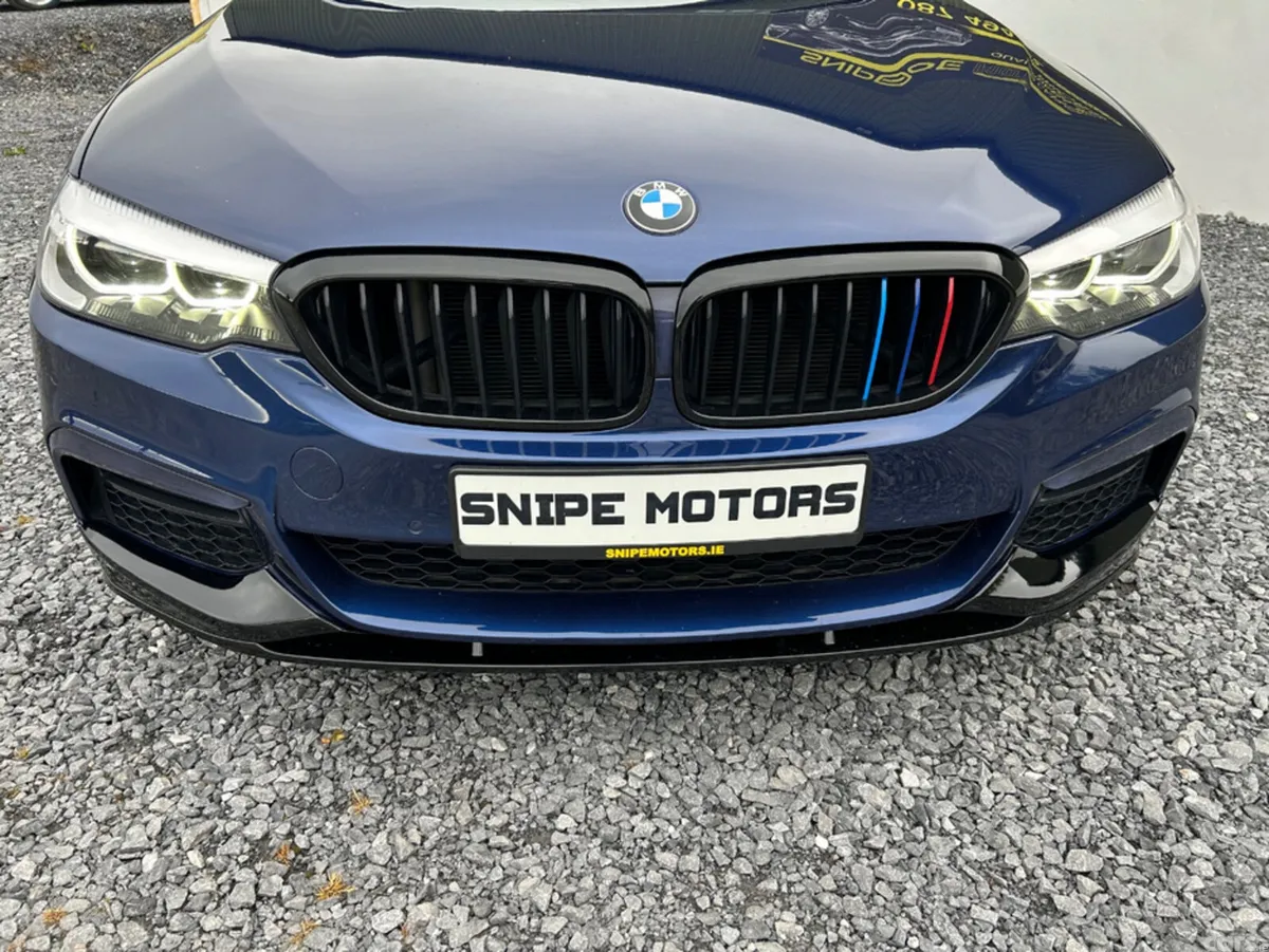 BMW 5-Series Saloon, Diesel, 2019, Blue
