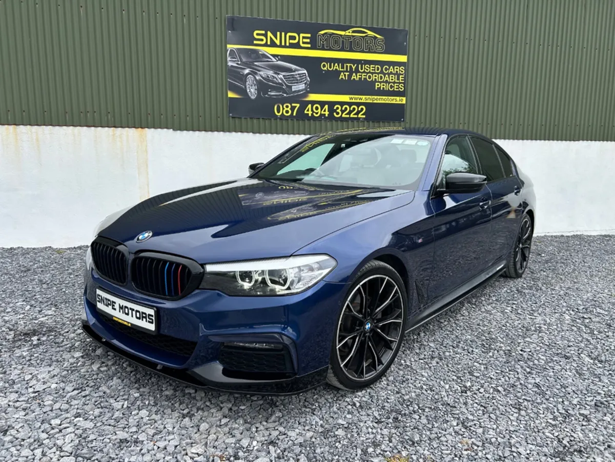 BMW 5-Series Saloon, Diesel, 2019, Blue
