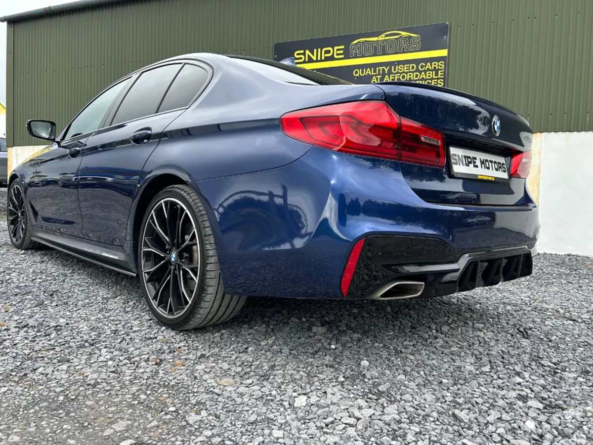 BMW 5-Series Saloon, Diesel, 2019, Blue