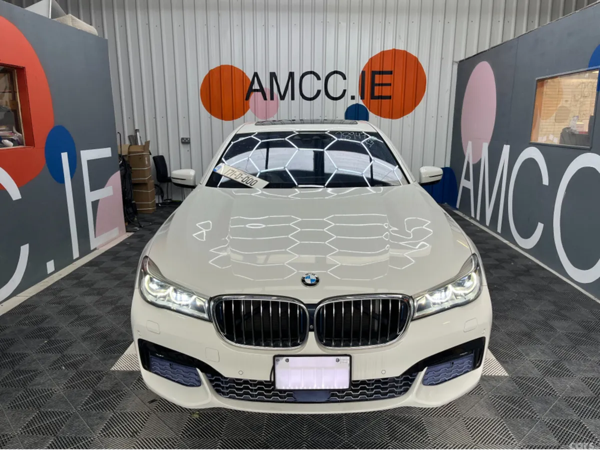 BMW 7-Series Saloon, Petrol Plug-in Hybrid, 2017, White