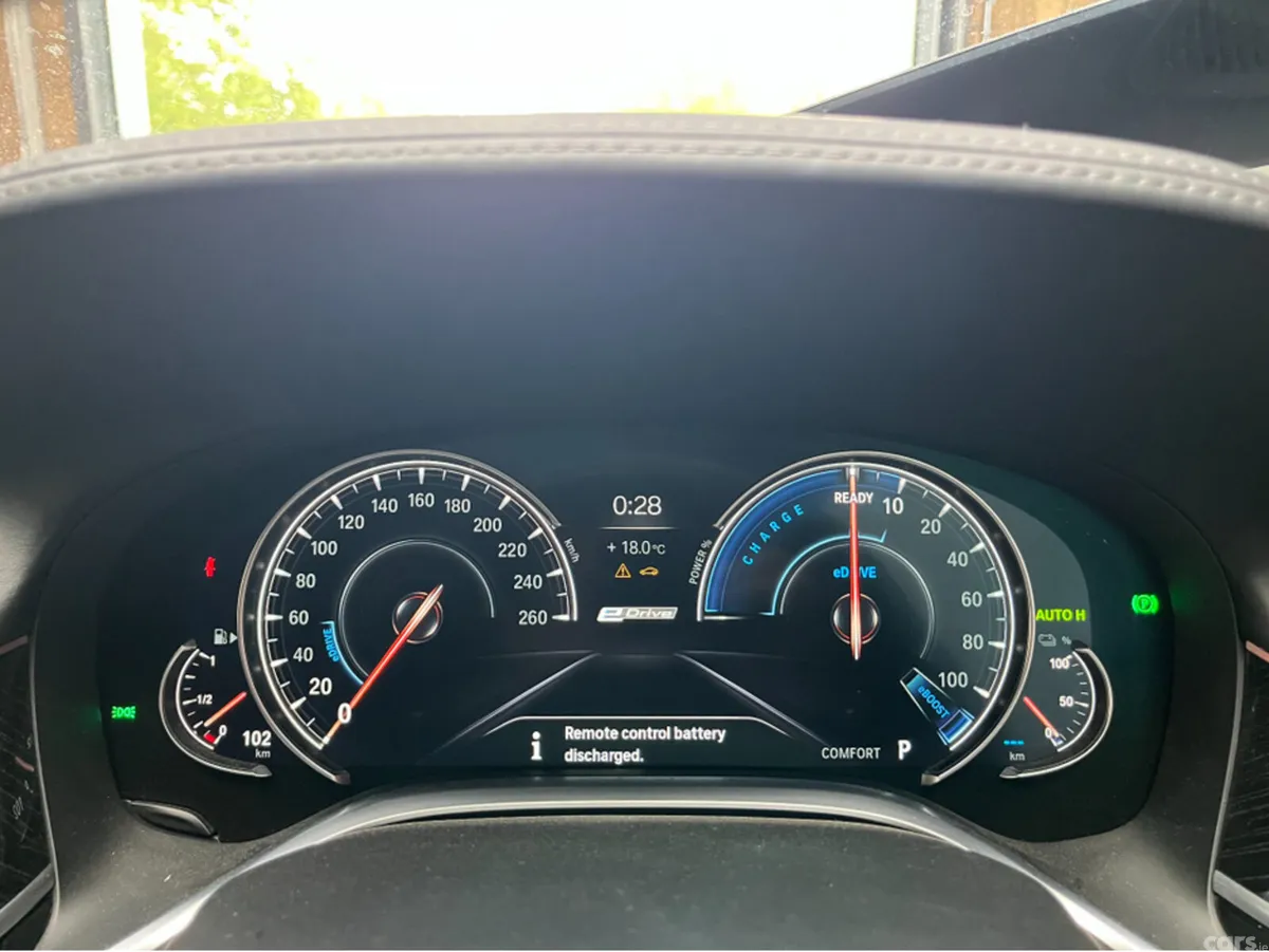 BMW 7-Series Saloon, Petrol Plug-in Hybrid, 2017, White