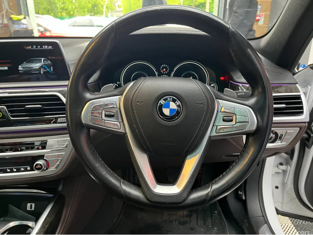 BMW 7-Series Saloon, Petrol Plug-in Hybrid, 2016, White