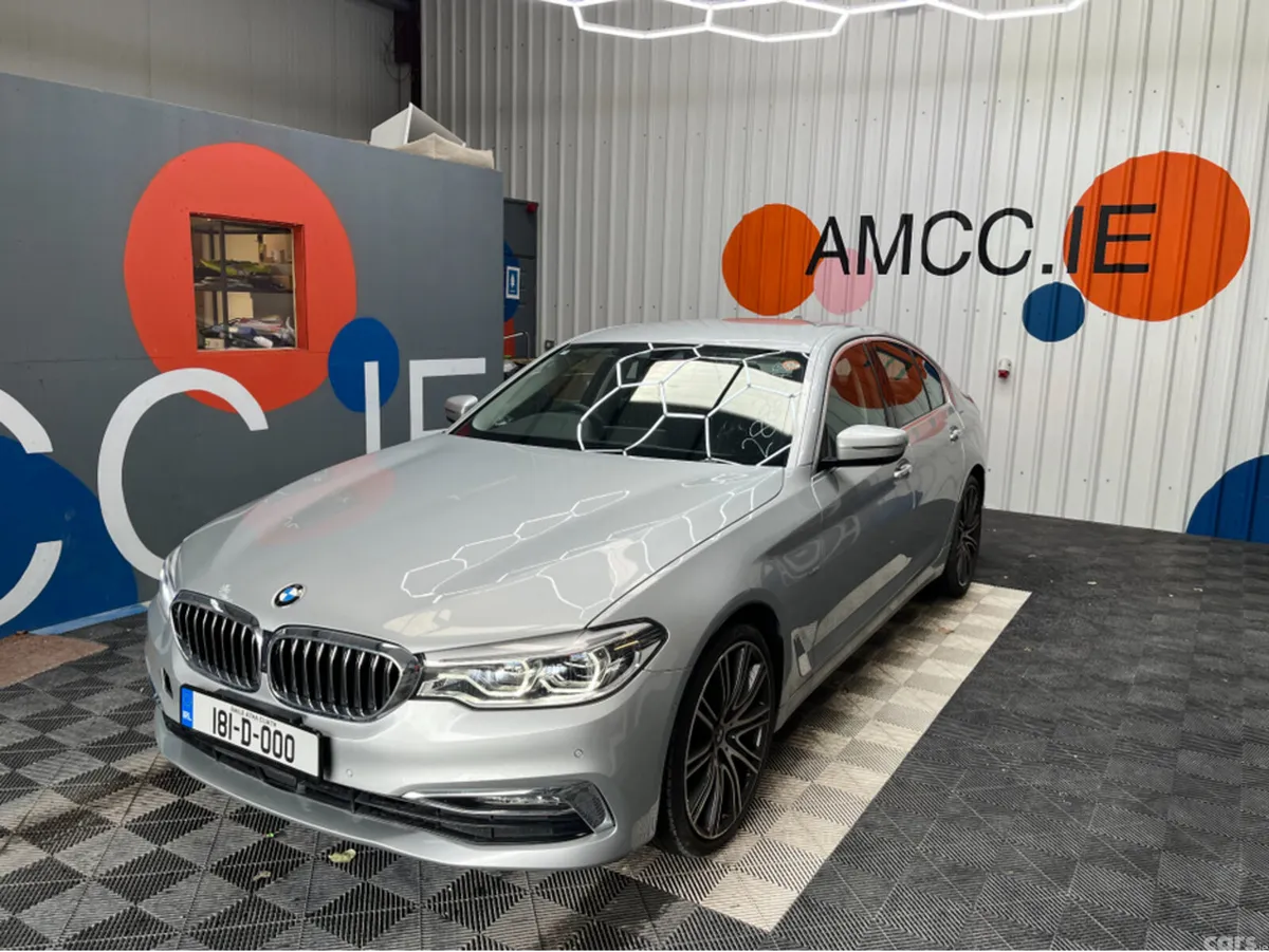 BMW 5-Series Saloon, Diesel, 2018, White