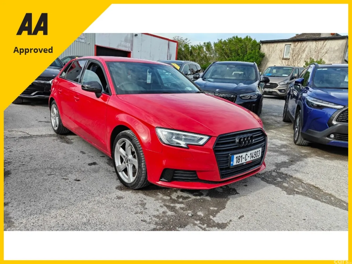 Audi A3 Hatchback, Petrol, 2018, Red