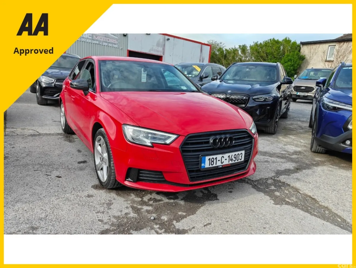 Audi A3 Hatchback, Petrol, 2018, Red