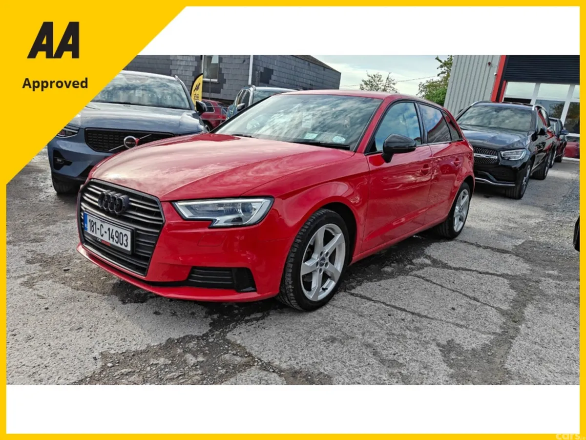Audi A3 Hatchback, Petrol, 2018, Red