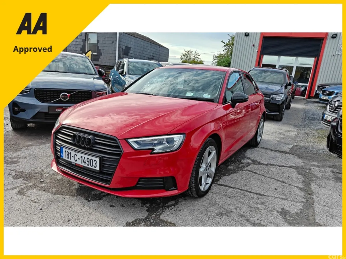 Audi A3 Hatchback, Petrol, 2018, Red