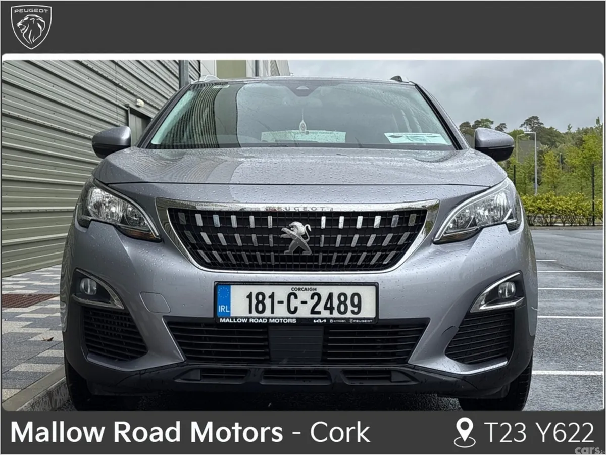 Peugeot 3008 SUV, Petrol, 2018, Grey