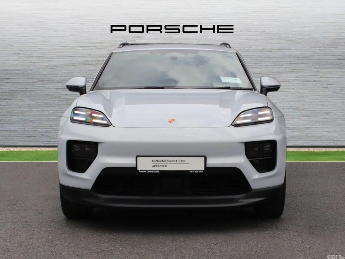 Porsche Macan SUV, Electric, 2026, Grey