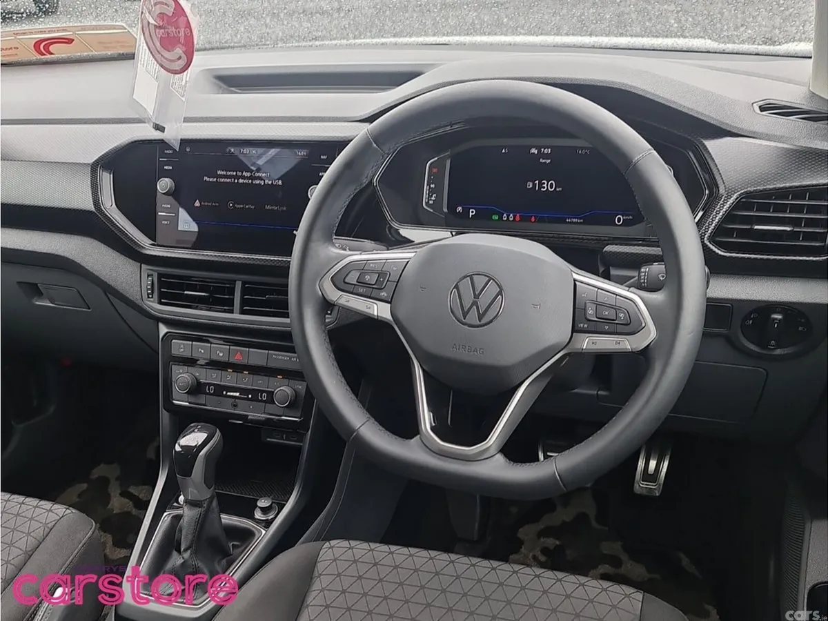 Volkswagen T-Cross SUV, Petrol, 2021, White