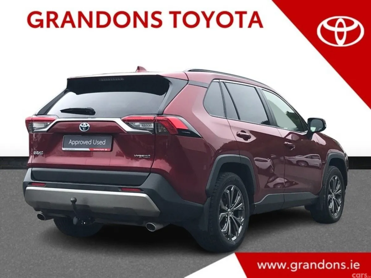 Toyota RAV4 SUV, Petrol Hybrid, 2023, Red