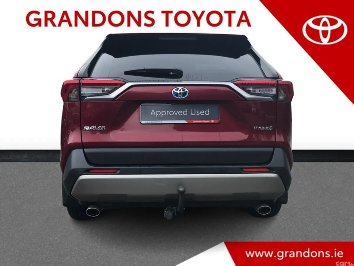Toyota RAV4 SUV, Petrol Hybrid, 2023, Red