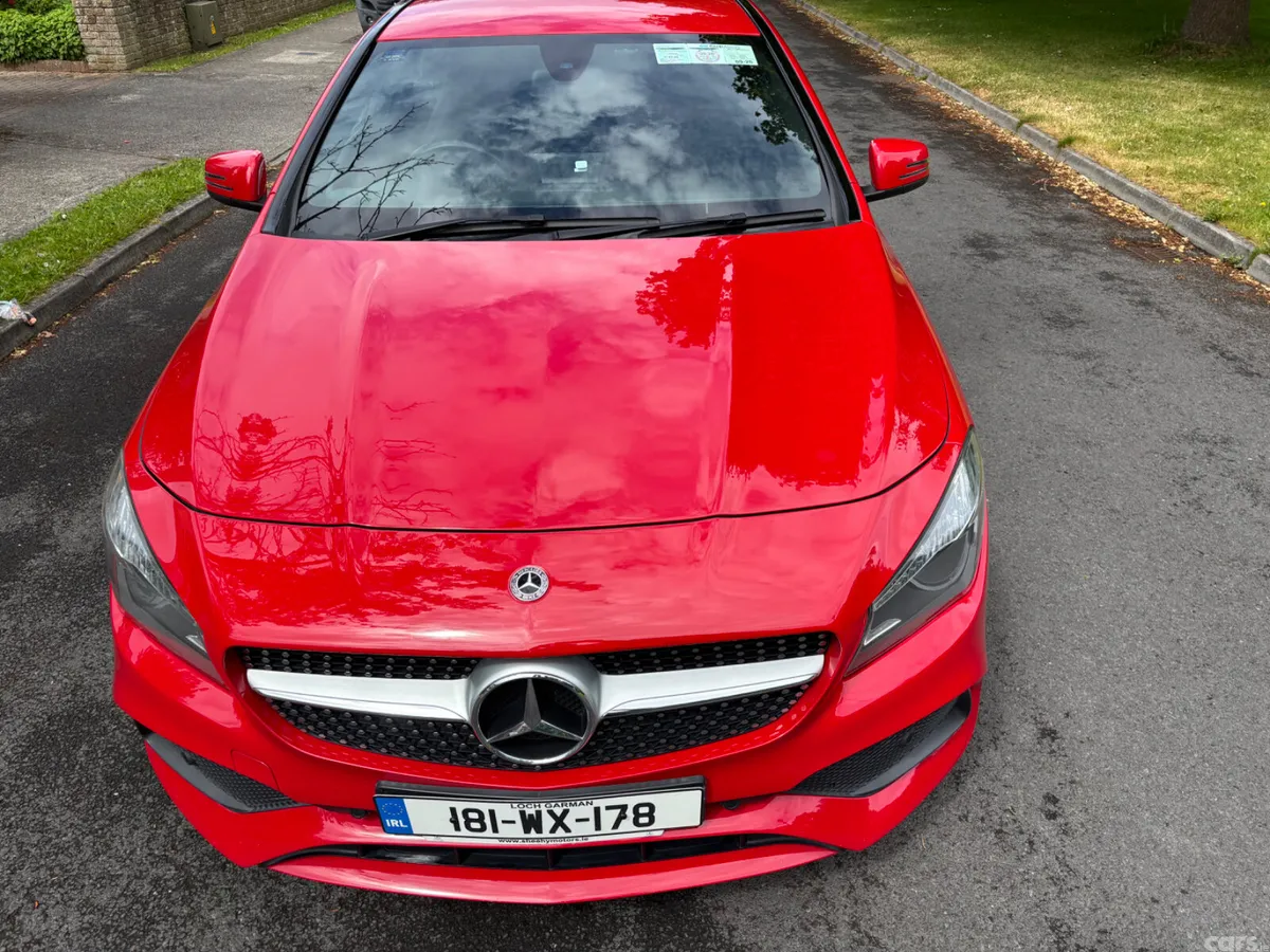 Mercedes-Benz CLA Saloon, Diesel, 2018, Red