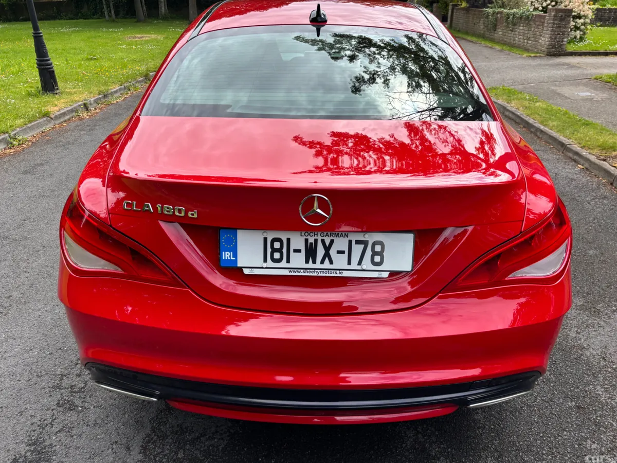 Mercedes-Benz CLA Saloon, Diesel, 2018, Red