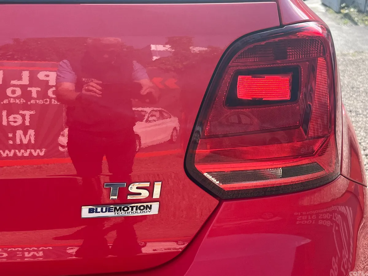 Volkswagen Polo Hatchback, Petrol, 2017, Red