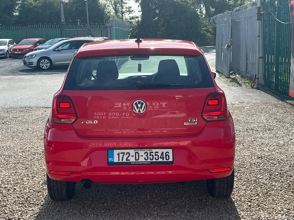 Volkswagen Polo Hatchback, Petrol, 2017, Red