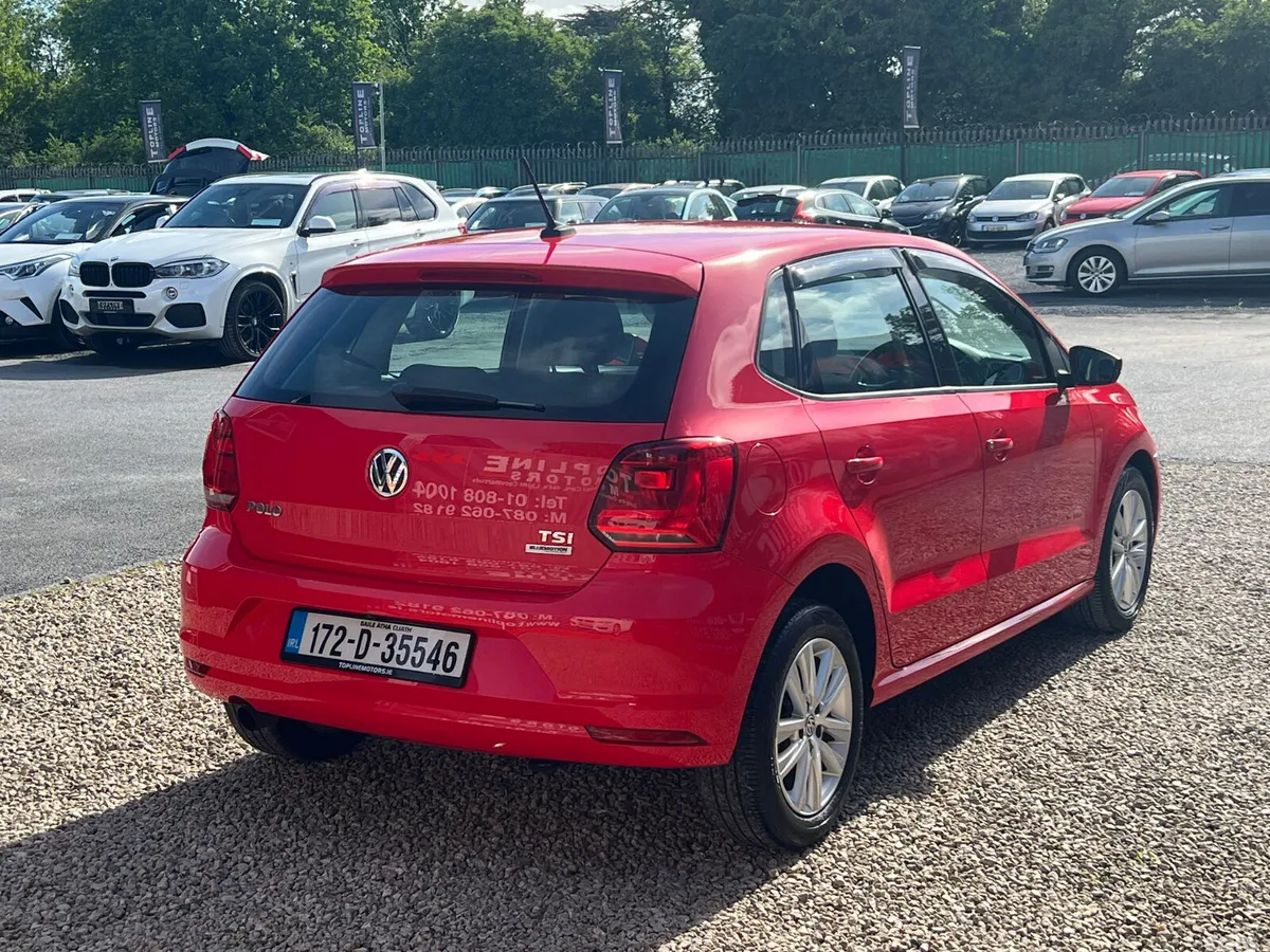 Volkswagen Polo Hatchback, Petrol, 2017, Red