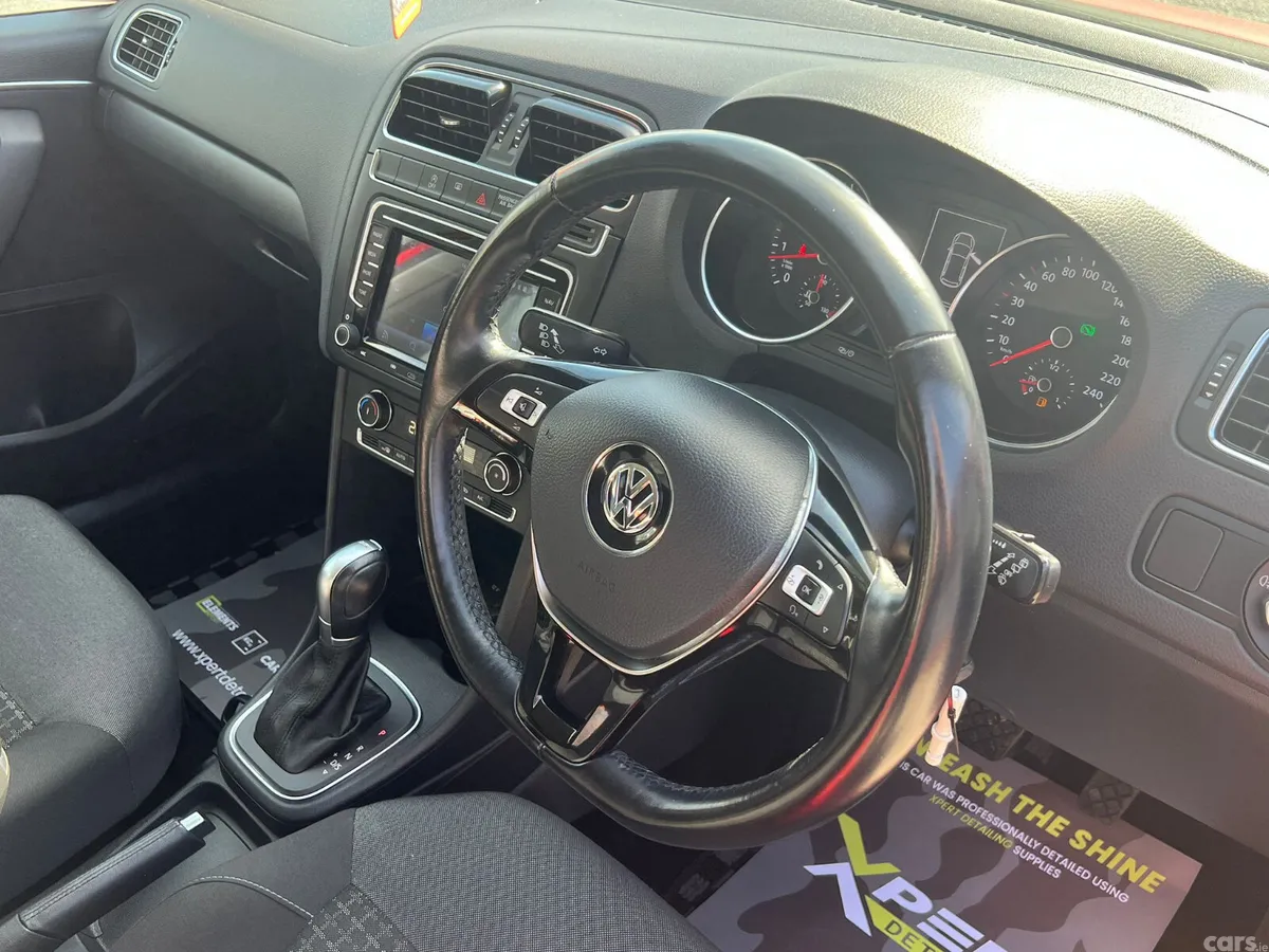 Volkswagen Polo Hatchback, Petrol, 2017, Red