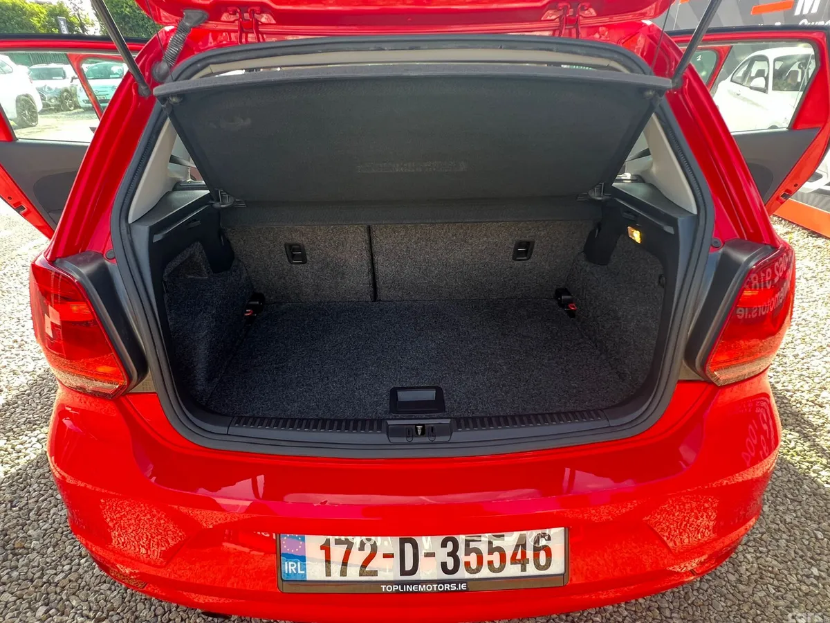 Volkswagen Polo Hatchback, Petrol, 2017, Red