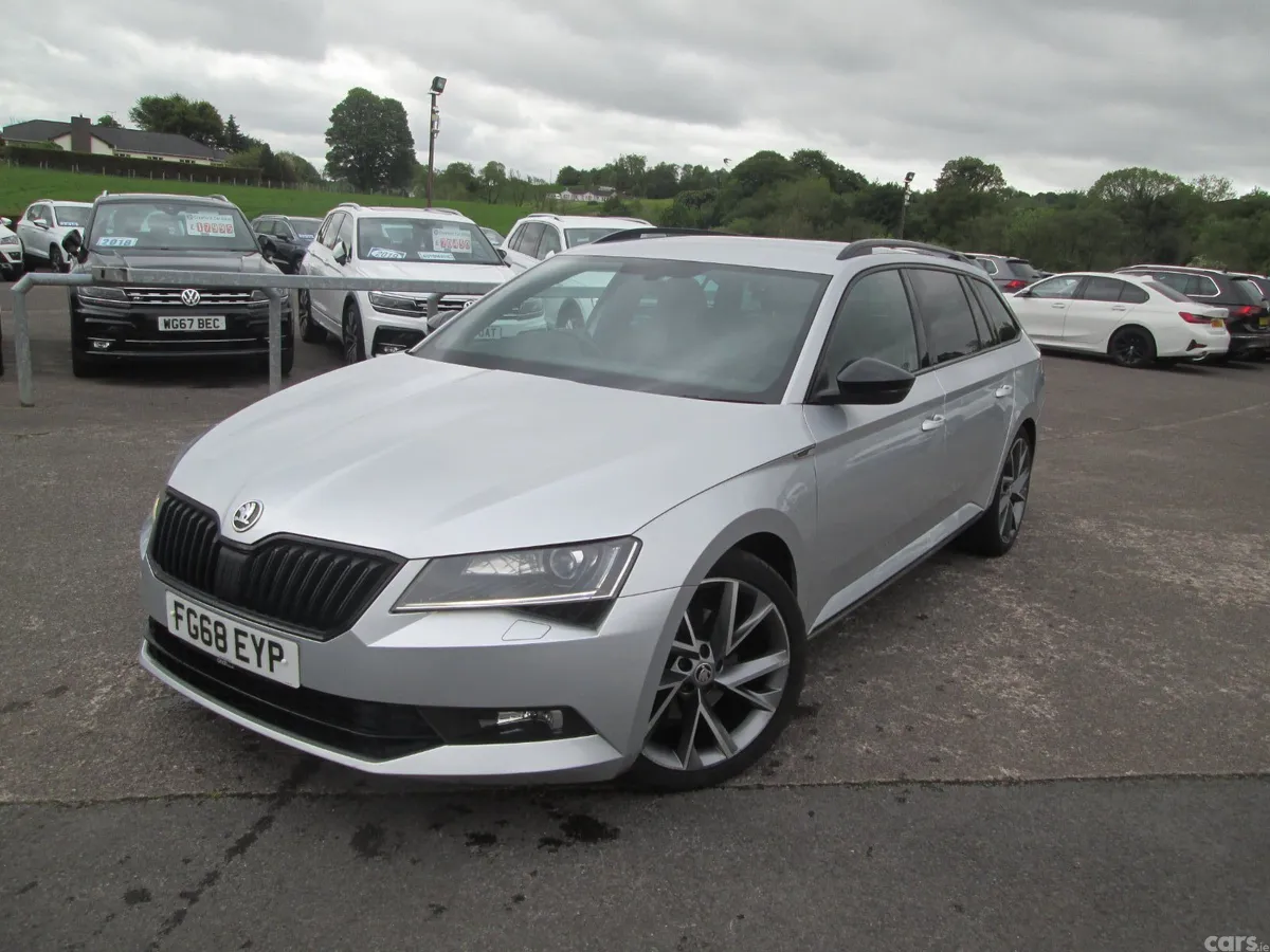 Skoda Superb Estate, Diesel, 2018, Silver