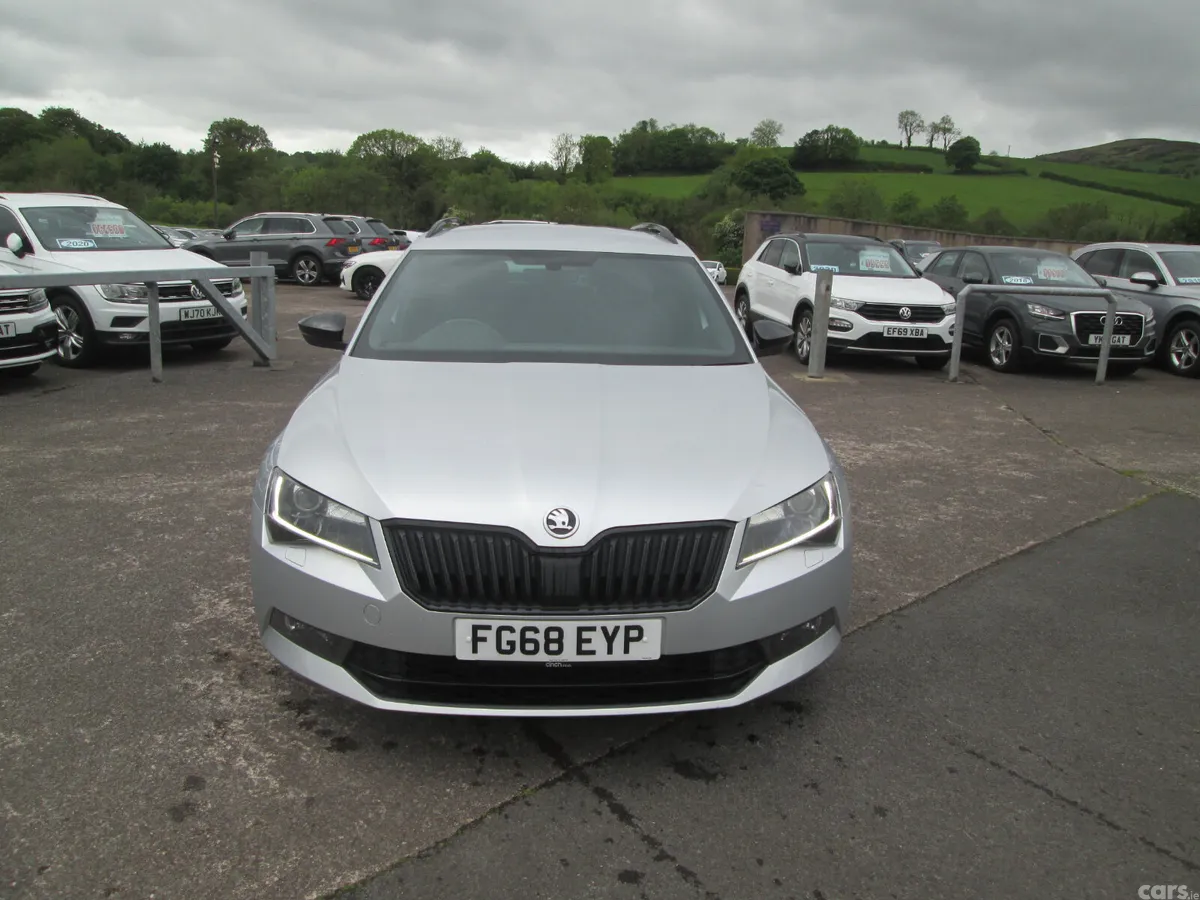 Skoda Superb Estate, Diesel, 2018, Silver