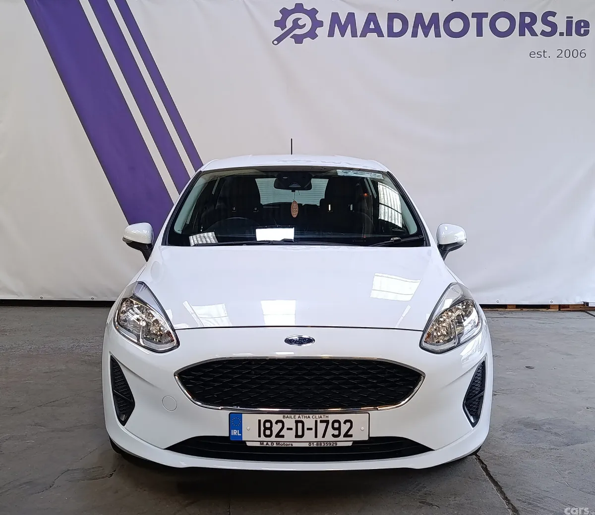 Ford Fiesta Hatchback, Petrol, 2018, White