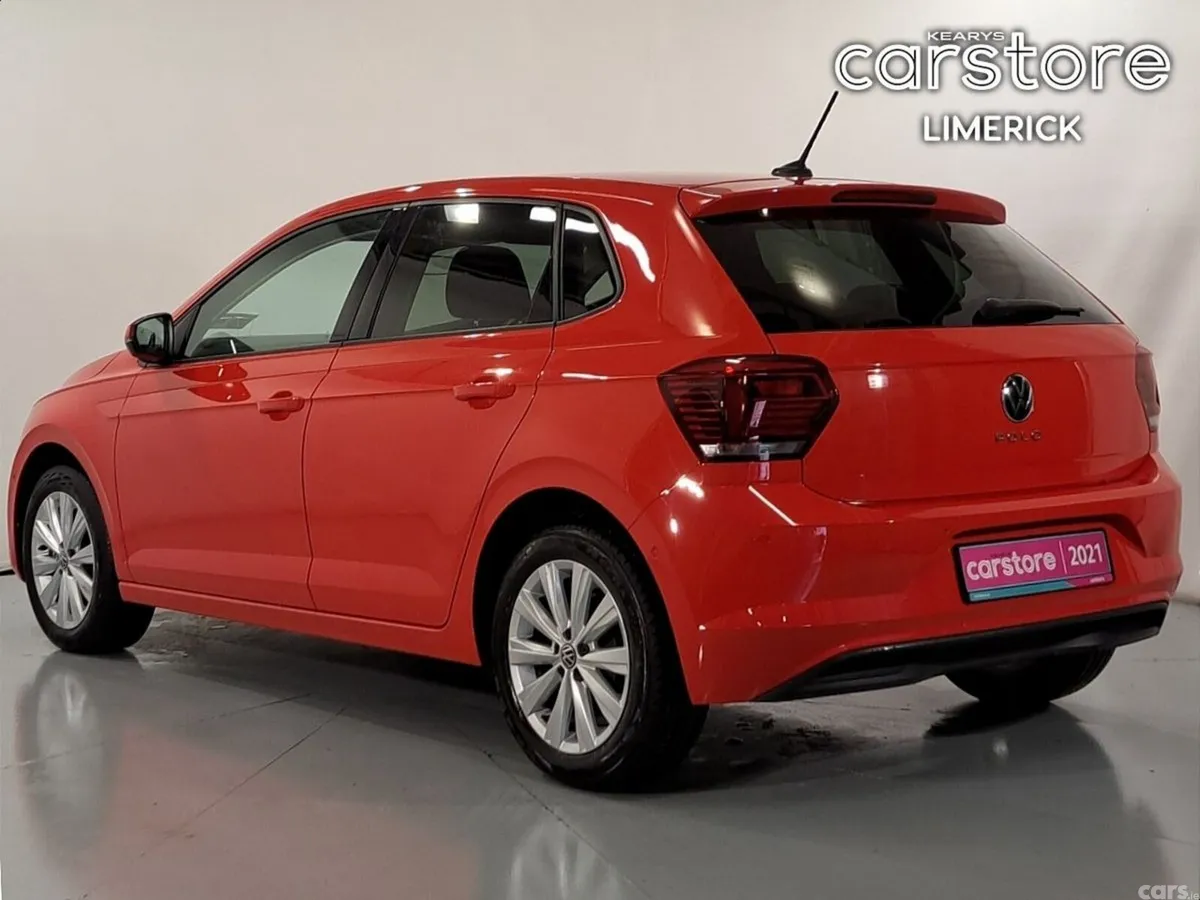 Volkswagen Polo Hatchback, Petrol, 2021, Red