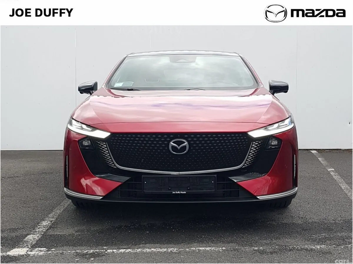 Mazda 6e Saloon, Electric, 2027, Red