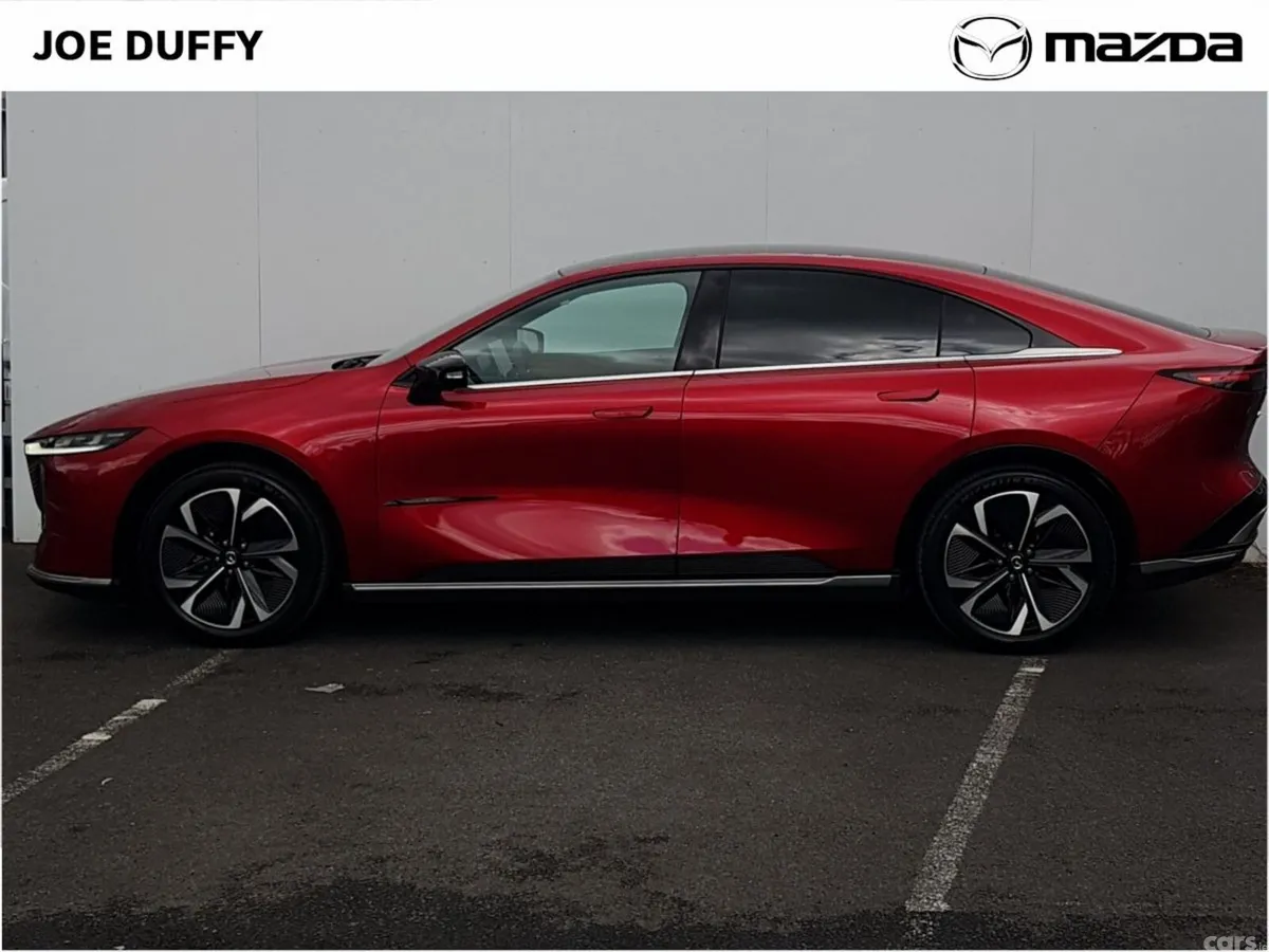 Mazda 6e Saloon, Electric, 2027, Red