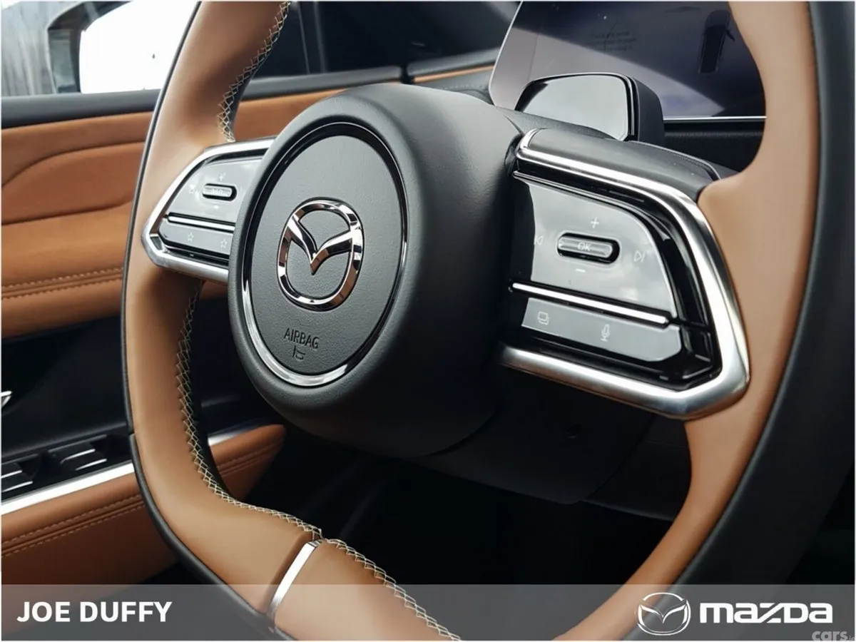 Mazda 6e Saloon, Electric, 2027, Red