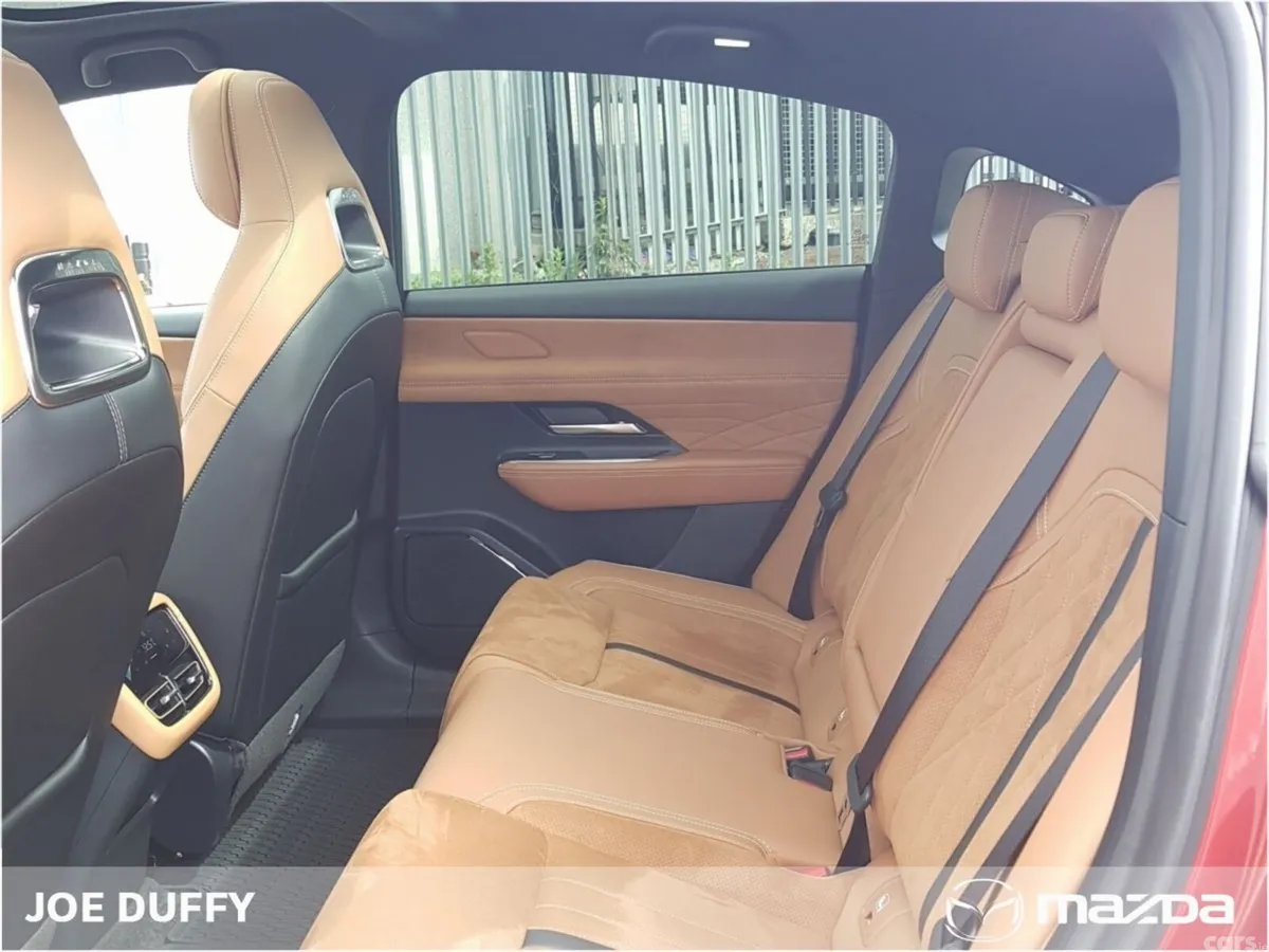 Mazda 6e Saloon, Electric, 2027, Red