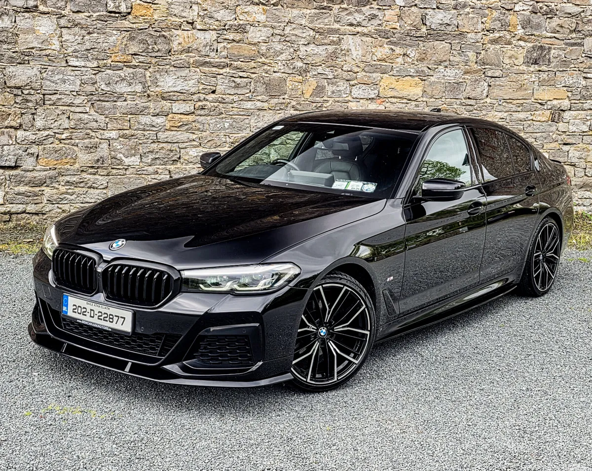 BMW 5-Series Saloon, Diesel, 2020, Black