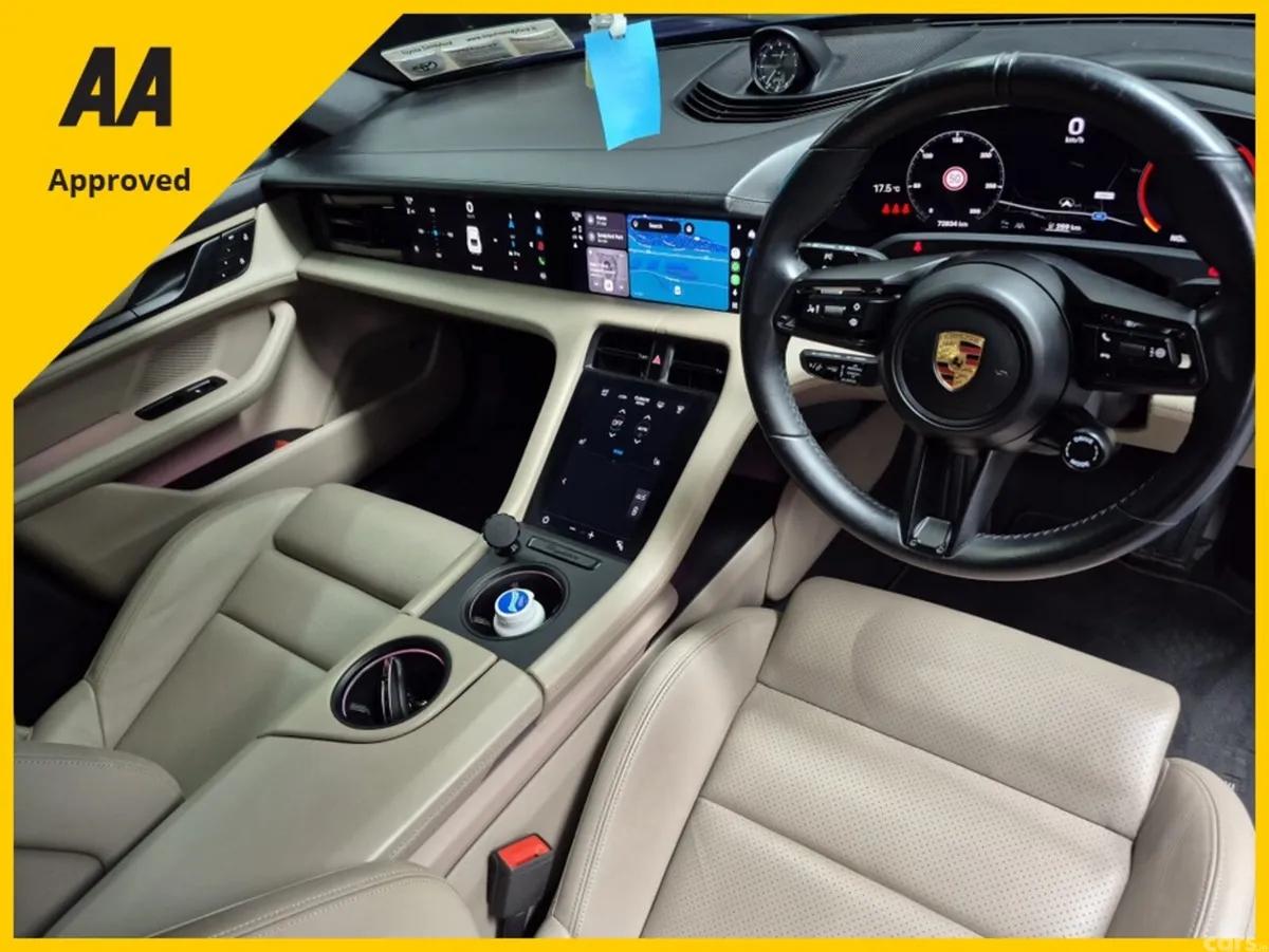 Porsche Taycan Saloon, Electric, 2022, Blue