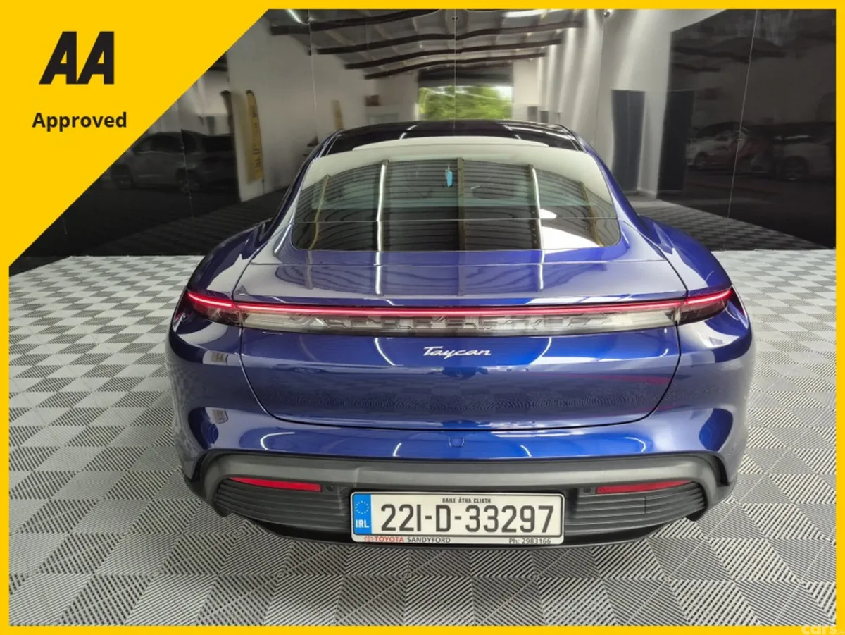 Porsche Taycan Saloon, Electric, 2022, Blue