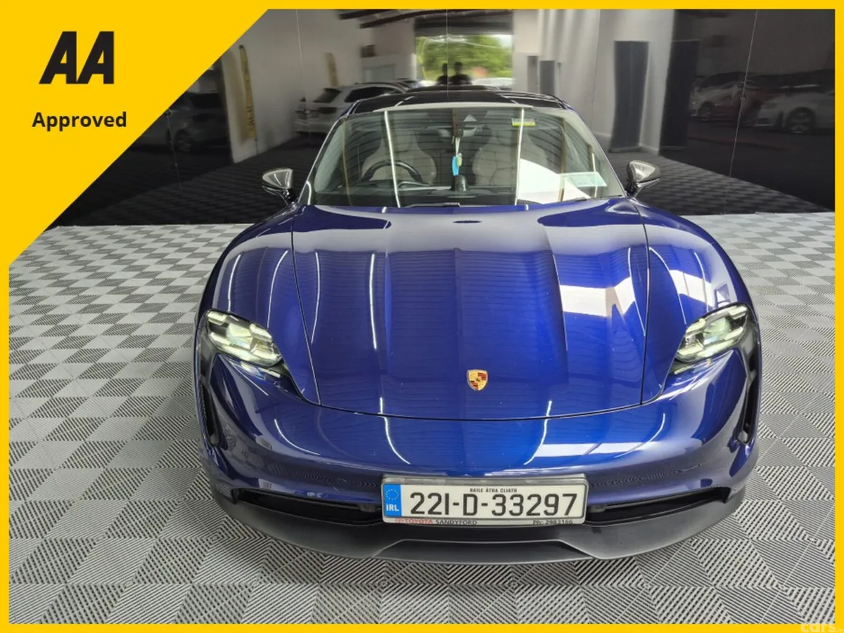 Porsche Taycan Saloon, Electric, 2022, Blue