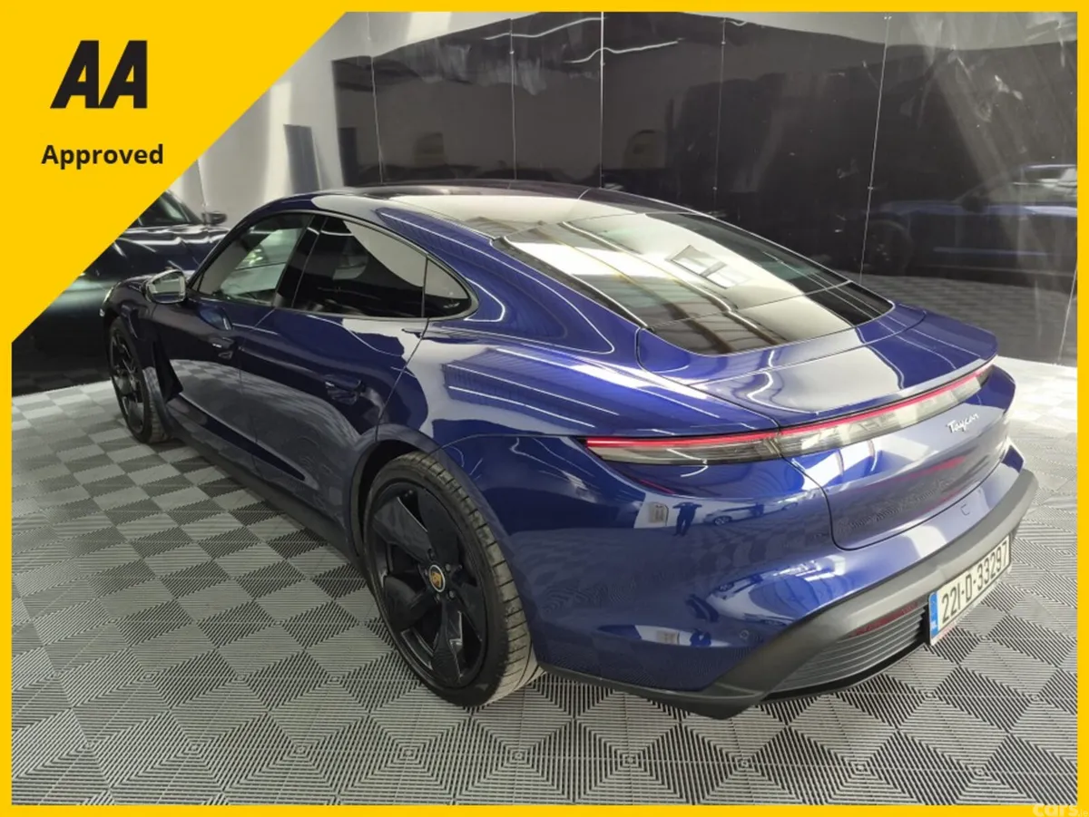 Porsche Taycan Saloon, Electric, 2022, Blue