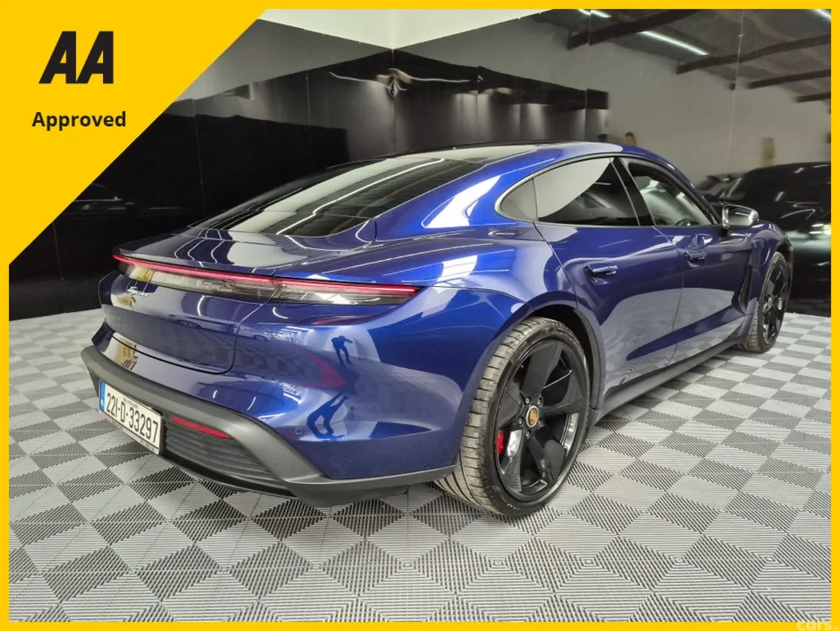 Porsche Taycan Saloon, Electric, 2022, Blue