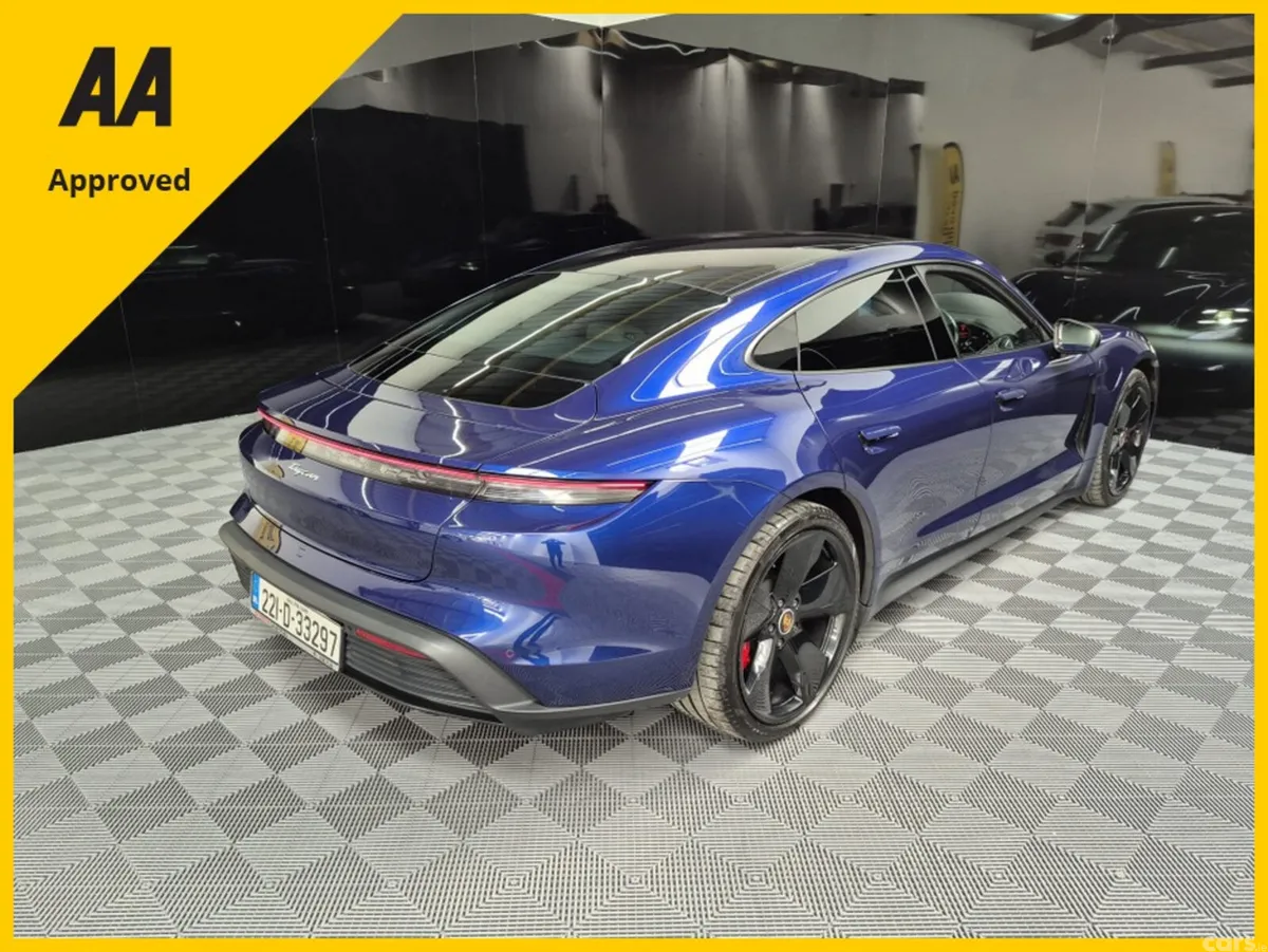 Porsche Taycan Saloon, Electric, 2022, Blue