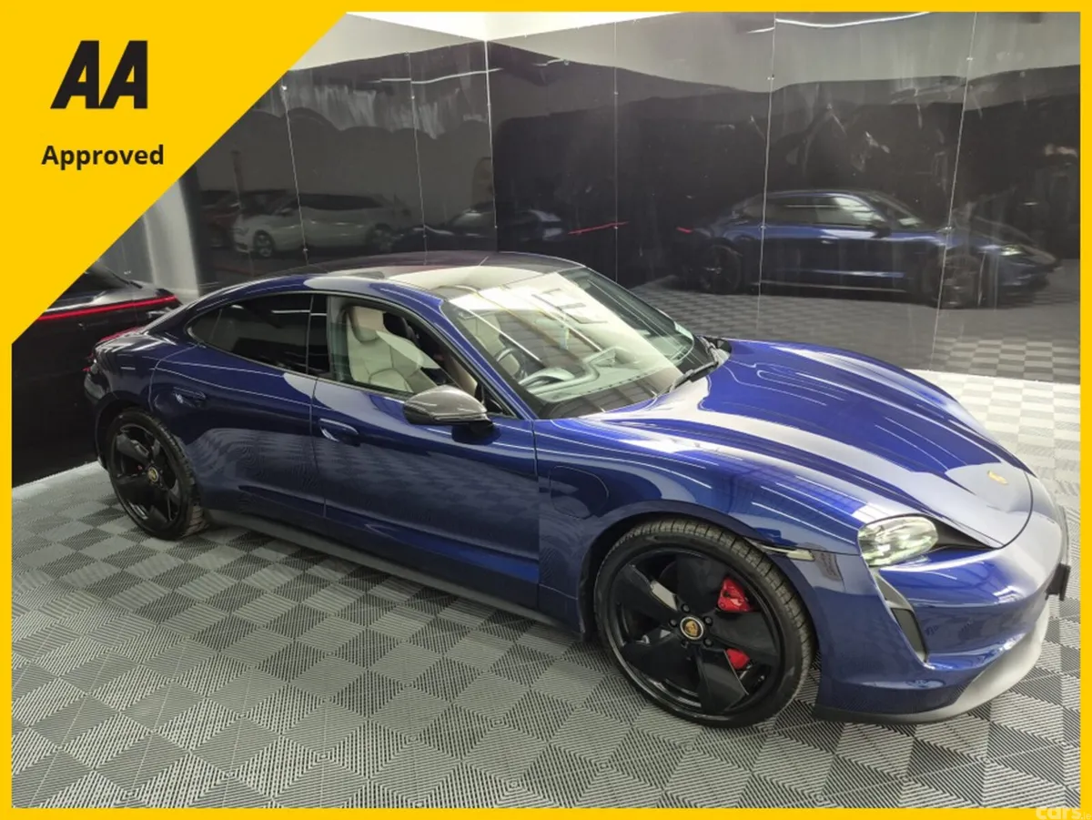 Porsche Taycan Saloon, Electric, 2022, Blue