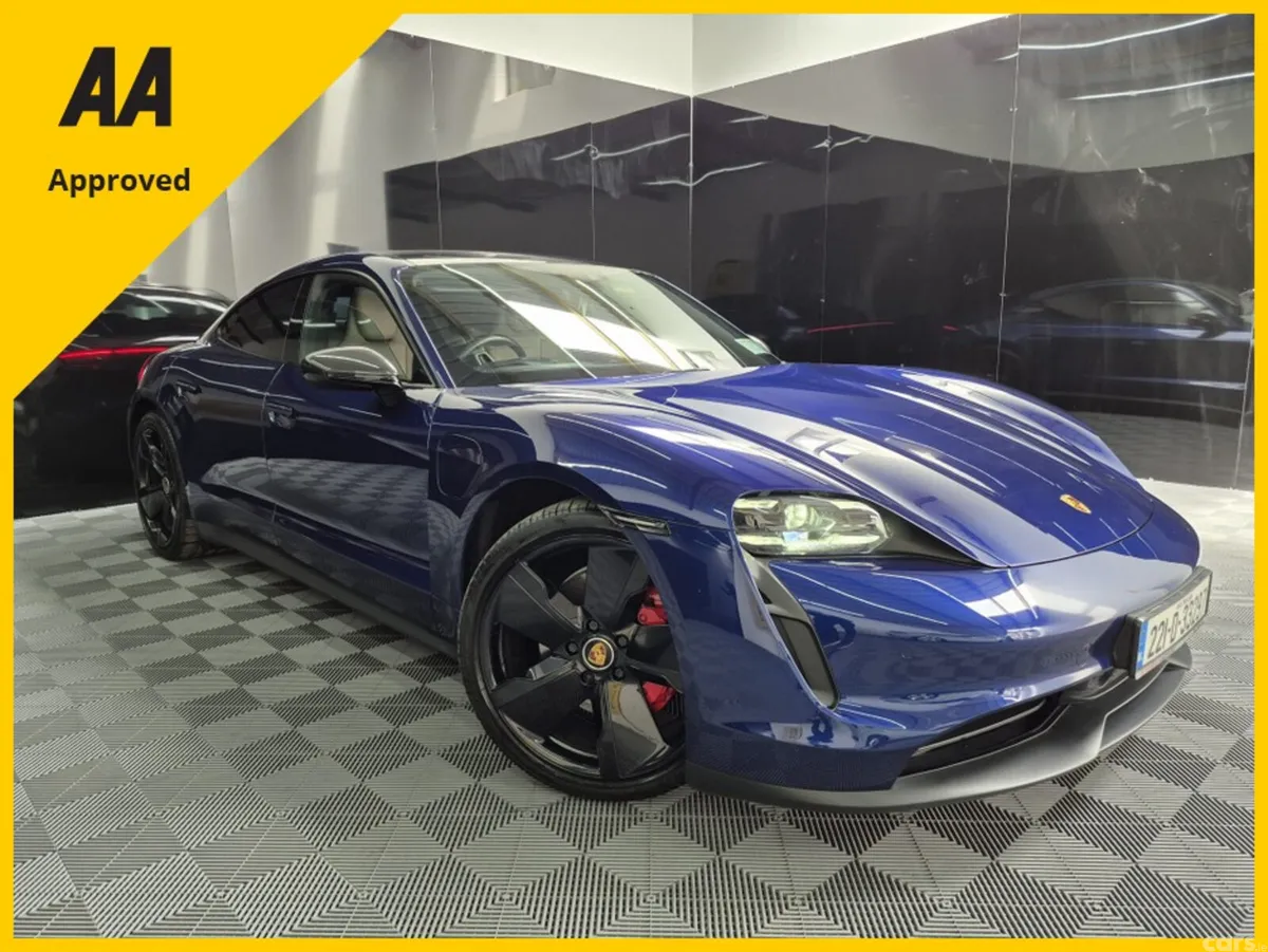 Porsche Taycan Saloon, Electric, 2022, Blue