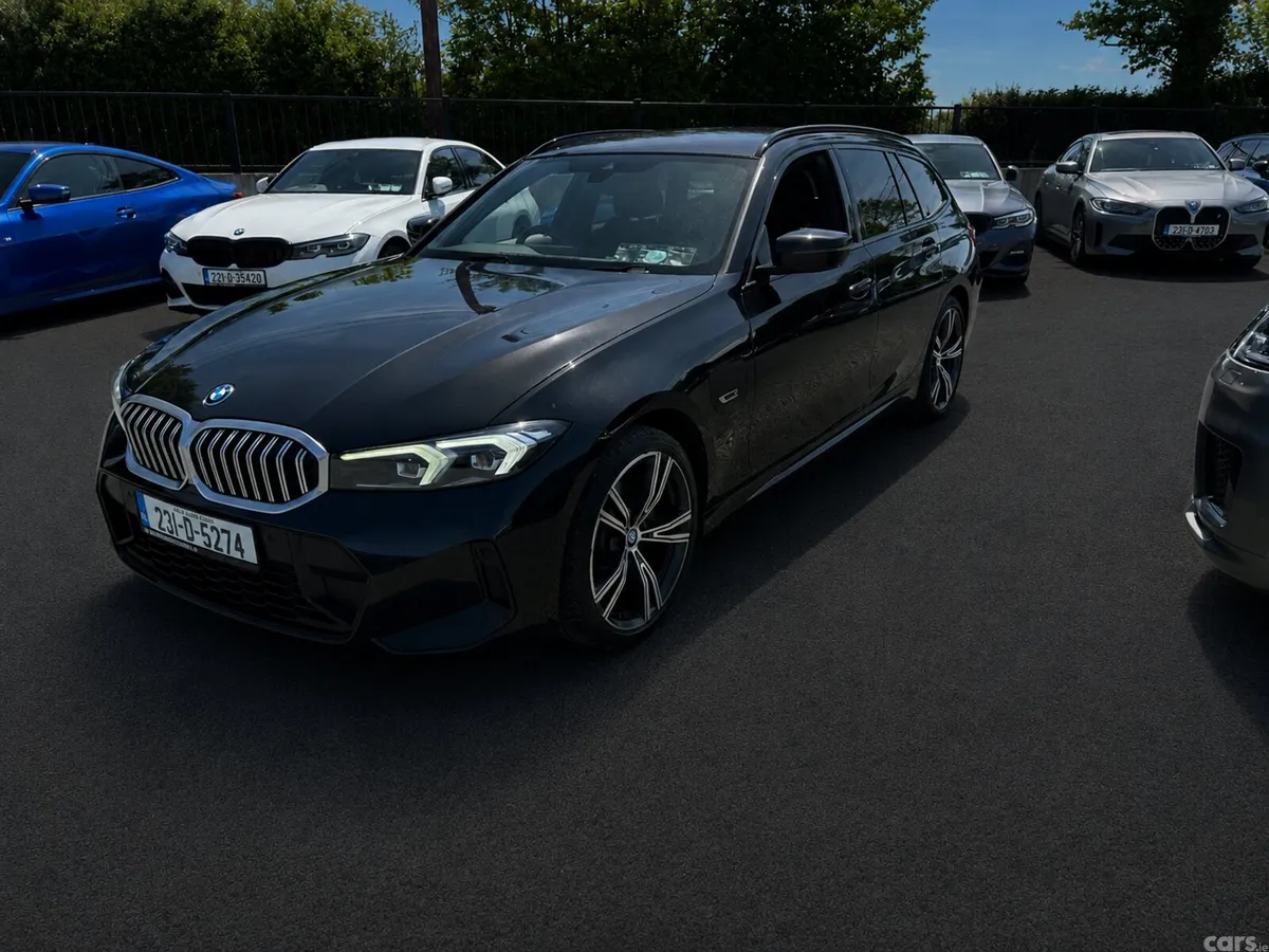 BMW 3-Series Estate, Petrol Plug-in Hybrid, 2023, Black