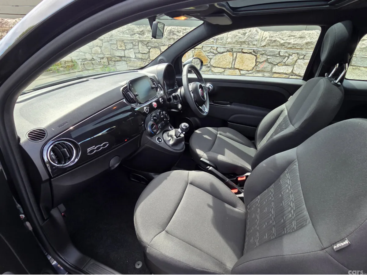 Fiat 500 Hatchback, Petrol, 2024, Black
