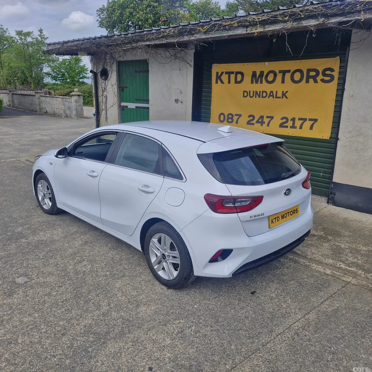 Kia Ceed Hatchback, Diesel, 2019, White