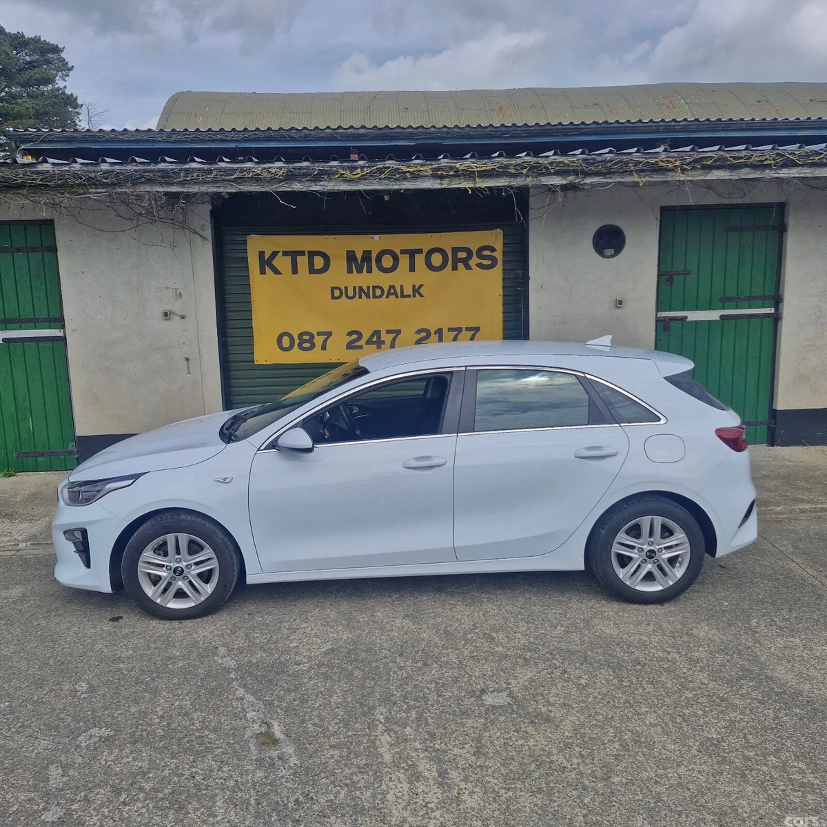 Kia Ceed Hatchback, Diesel, 2019, White